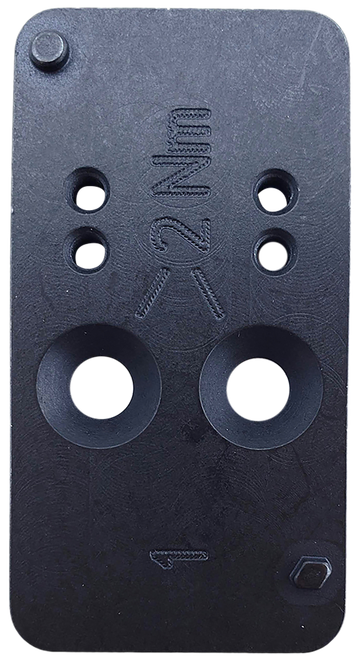 HK 50254261 VP9 Mounting Plate  Black Steel Fits H&K VP9 Optics Ready