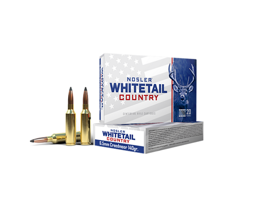 Nosler 40105   6.5Creedmoor 140gr Spitzer Boat Tail 20 Per Box/10 Case