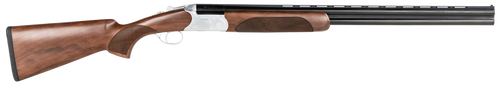 CZ-USA 06471 Redhead Premier 12 Gauge 3" 2rd 28" Gloss Black Chrome Barrel, Silver Satin Chrome Metal Finish, Turkish Walnut Stock Includes 5 Chokes