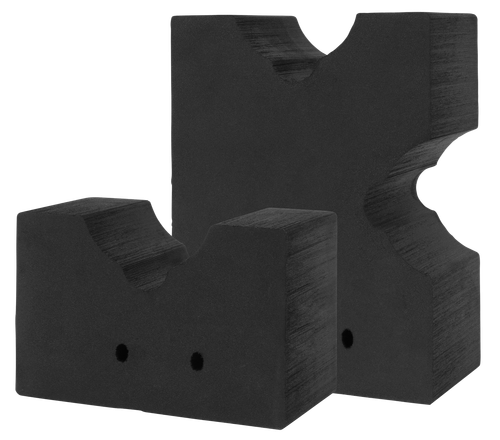 Allen 2458 Soft Rock Shooting Rest Black Foam Front and Rear Bag