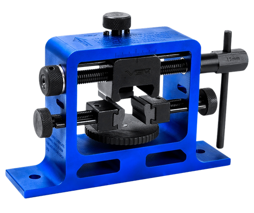 NcStar VTUPRS Universal Pistol Rear Sight Tool Tool Black/Blue Steel/Aluminum Universal Pistol Steel Handle