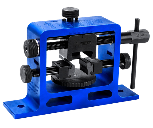 NcStar VTUPRS Universal Pistol Rear Sight Tool Tool Black/Blue Steel/Aluminum Universal Pistol Steel Handle