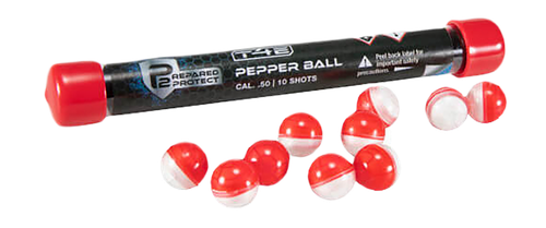Umarex USA 2292301 Pepperballs Training Red/White 10 Pack