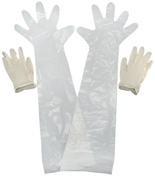 Allen 51 Field Dressing  Clear Shoulder/Wrist Latex 2 Pack