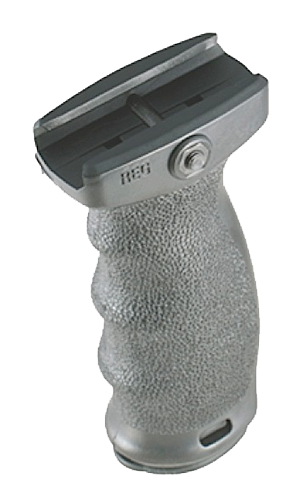 Mission First Tactical REG React Vertical Grip Ergonomic Black Polymer for AR-Platform