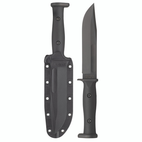 KBAR SLABBY FIXED 6.86" BLK W/SHEATH