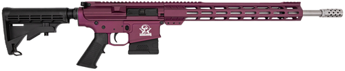 Great Lakes Firearms GL10308SSCHY GLFA  308 Win 10+1 18" AR-10 Stainless Steel Black Cherry