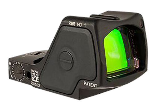 Trijicon 3200001 RMR HD Matte Black 1 x 0.89" x 0.67" 1 MOA Red Dot/55 MOA Circle Multi Reticle