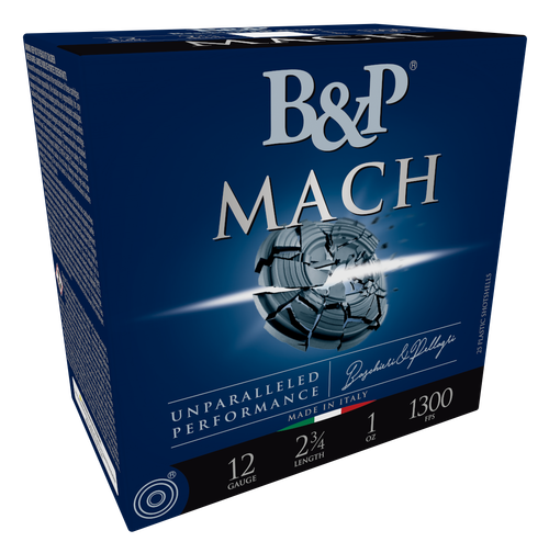 B&P 12B1F2H7 Competition F2 Mach 12Gauge 2.75" 1oz 7.5Shot 25 Per Box/10 Case