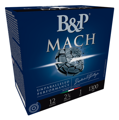 B&P 12B1F2H7 Competition F2 Mach 12Gauge 2.75" 1oz 7.5Shot 25 Per Box/10 Case