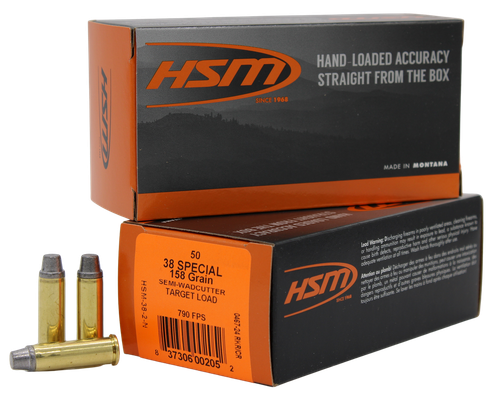 HSM 382N         38SP     158GR SWC T/L      50/20