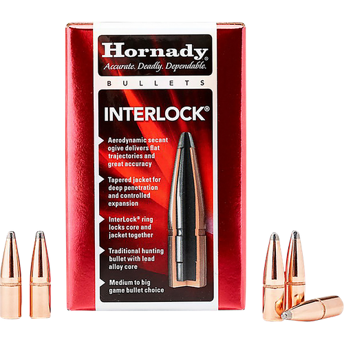 Hornady 2740 InterLock  270 Cal .277 150 gr Spire Point 100 Per Box/ 15 Case