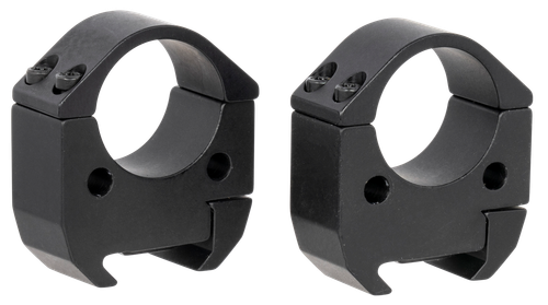 Talley TMS10H Modern Sporting  Black Anodized Aluminum 1" Tube High Picatinny Rail 0 MOA