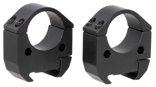 Talley TMS10H Modern Sporting  Black Anodized Aluminum 1" Tube High Picatinny Rail 0 MOA