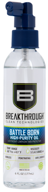 Breakthrough Clean BTO6OZ Battle Born High-Purity Oil 6 oz Spray