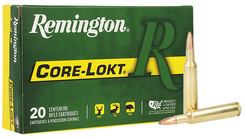 Remington Ammunition 29051 Core-Lokt  6mm 100gr Pointed Soft Point Core Lokt 20 Per Box/10 Case