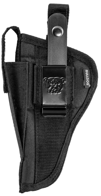 Bulldog FSN34 Extreme  OWB Black Nylon Belt Loop/Clip Fits Ruger Mark-Style Auto Fits 4-5" Barrel Ambidextrous