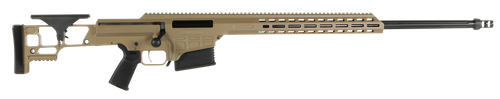 Barrett 18503 MRAD  338 Lapua Mag 26" 10+1 Flat Dark Earth Cerakote Flat Dark Earth Fixed Adjustable Comb Stock Black Polymer Grip Right Hand