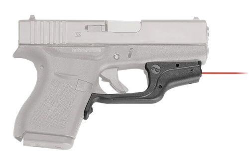 Crimson Trace 0143801 LG-443 Laserguard  Compatible w/Glock 42/43, Red Laser Black Polymer