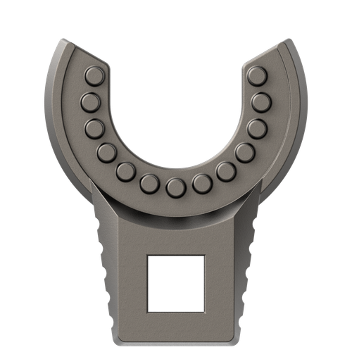 Real Avid AVMFFFBNW Master -Fit Free Float Barrel Nut Wrench Titanium/Stainless Steel for AR-Platform