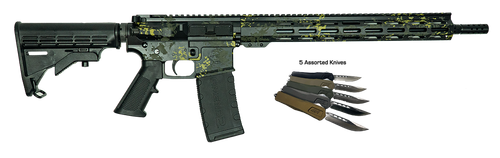 GLFA GL15 LBLK-RIFLE  BUNDLE 223 RIFLE  LICHEN-BLK