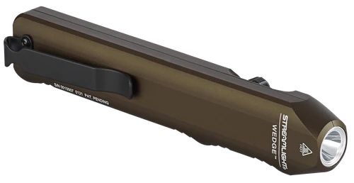 Streamlight 88811 Wedge Slim Coyote Tan Aluminum, White Light LED 300/1,000 Lumens, 110 Meters Beam Distance