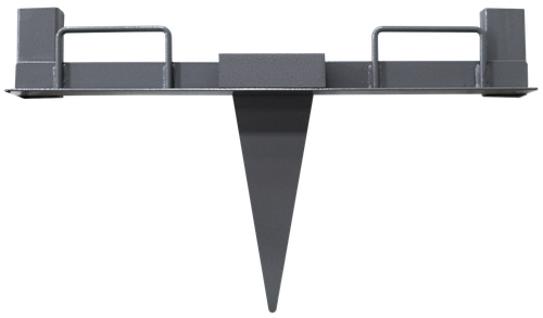 Birchwood Casey 2390MTS Metal Target Stand  With Spike, Holds 24" Targets