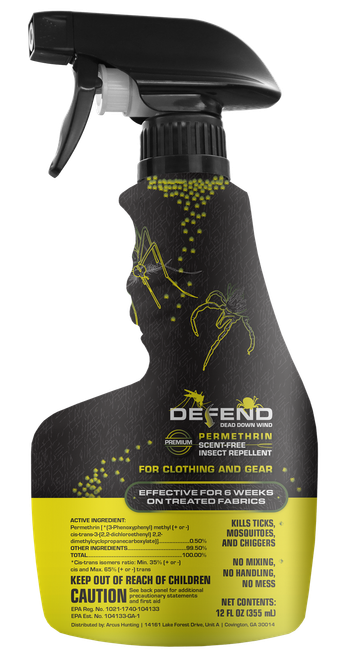 DEFEND 70015 PERMETHRIN CLOTHING SPRAY 12OZ