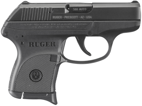 Ruger 3701 LCP  Standard Frame 380 ACP 6+1 2.75" Black Steel Barrel, Black Oxide Serrated Alloy Steel Slide, Black Polymer Frame, Black Polymer Grip, Right Hand