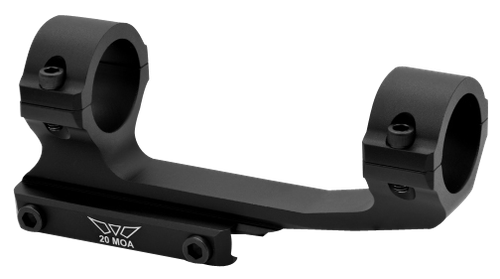 Warne V4011M MSR Scope Mount/Ring Combo Matte Black 1" 20 MOA