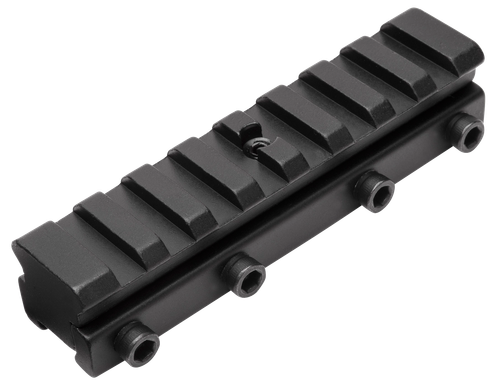 TruGlo TG8953B 3/8 In.  to Picatinny Mounting Adapter  Matte Black Anodized