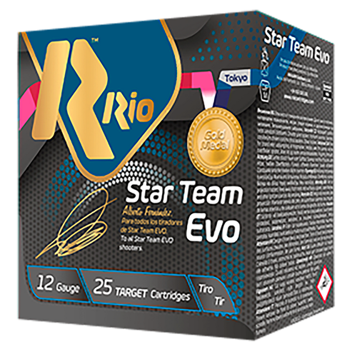 Rio Ammunition STT28LT8 Star Team EVO  12 Gauge 2.75" 1 oz 8 Shot 25 Per Box/10 Cs