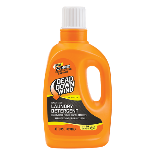 Dead Down Wind 114018 Laundry Detergent  Odor Eliminator Unscented Scent 40 oz Jug