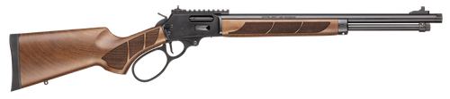 Smith & Wesson 13810 1854  357 Mag 10+1 19.25" Black Armornite Threaded Barrel, Black Armornite Picatinny Rail Stainless Steel Receiver, Fixed w/Textured Grip Panels Walnut Stock