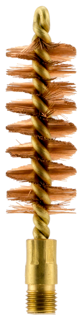 Pro-Shot 28S Bore Brush  28 Gauge Shotgun #5/16-27 Thread Bronze Bristles Looped Tip Brass Core