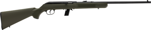 Savage Arms 40221 64 F Full Size 22 LR 10+1 21" Matte Black Carbon Steel Barrel, Grooved Receiver, OD Green Fixed Synthetic Stock