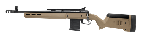 Savage Arms 58202 110 Scout Full Size 450 Bushmaster 5+1 16.50" Matte Black Threaded Barrel, Picatinny Rail Carbon Steel Receiver, Flat Dark Earth Magpul Hunter Synthetic Stock, Left Hand