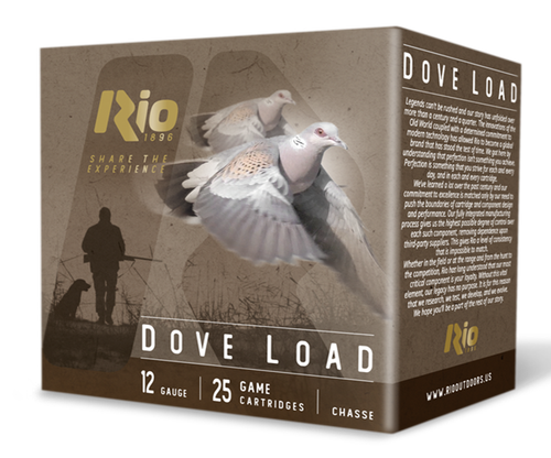 RIO RDL288     DOVE LOAD 12G  2-3/4  8       25/10
