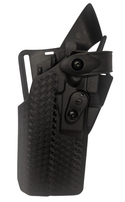 Safariland 7360RDS8325481 7360RDS  7TS Black Compatible w/ 17 Gen5, SureFire X300U, Basketweave Finish, Right Hand