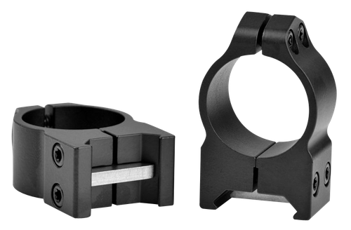 Warne 201M Vertical Rings Maxima Matte Black 1" Medium 0 MOA