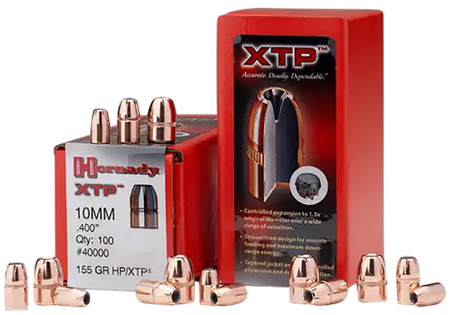 Hornady 35710 XTP  38 Cal .357 125 gr Hollow Point 100 Per Box/ 25 Case