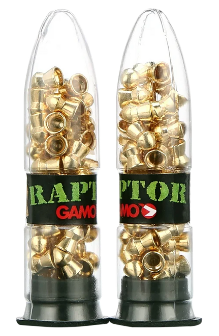 Gamo 632264554 PBA Raptor  22 Non Lead Alloy Semi Pointed 50/Pack