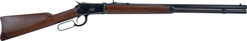 Heritage Mfg H9204424F1 92 Ranch Hand 44 Mag 12rd 24" Black Polished Octagon Barrel, Black Polished Alloy Steel Receiver,Fixed Hardwood Stock
