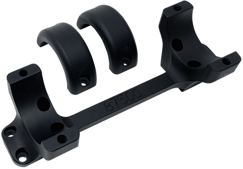 DNZ 87500 Game Reaper Scope Mount/Ring Combo Matte Black 30mm Tube, Fits X-Bolt Short Action Rifle, High Rings