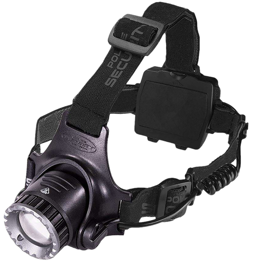 Lb Marketing 97745 Long Throw Headlamp  Black Aluminum LED 470 Lumens 500 Meters Beam Distance
