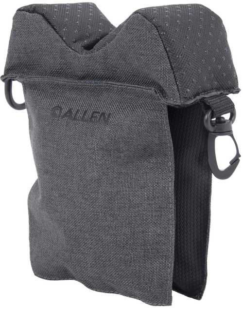 Allen 21923 Eliminator Window Prefilled Front Bag, Gray Polyester, Tacky Grip Bottom, Weighs 0.17 lbs., 5.50" L x 7" H