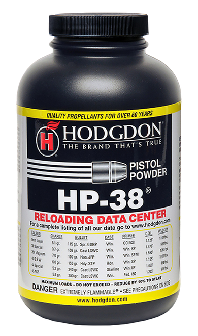 Hodgdon P381 Spherical HP38 Smokeless Handgun 1 lb