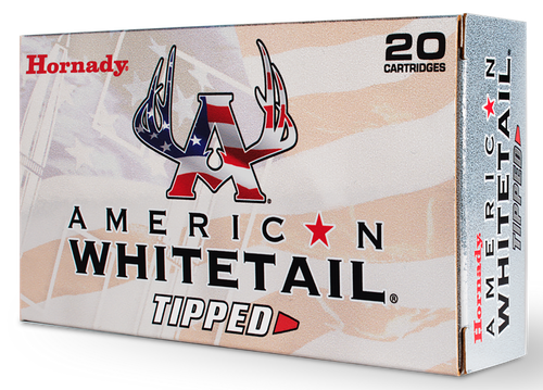 Hornady 81624 American Whitetail  6.5PRC 129gr 20 Per Box/10 Case