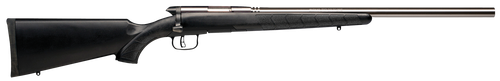 Savage Arms 96915 B.MAG  Full Size 17 WSM 8+1 22" Matte Heavy Barrel, Matte Drilled & Tapped Stainless Steel Receiver, Matte Black Fixed Synthetic Stock, Right Hand