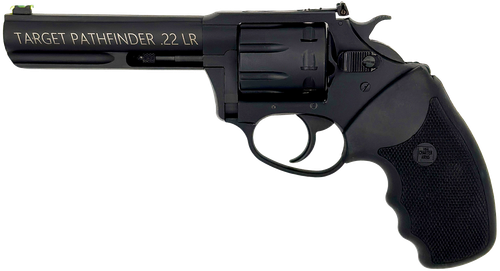 Charter Arms 12242 Pathfinder Target Lite 22 LR 8rd 4.20" Black Frame w/ Black Rubber Grip